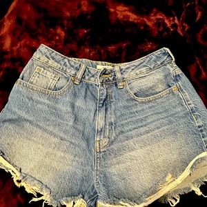 Pac sun jean mom shorts